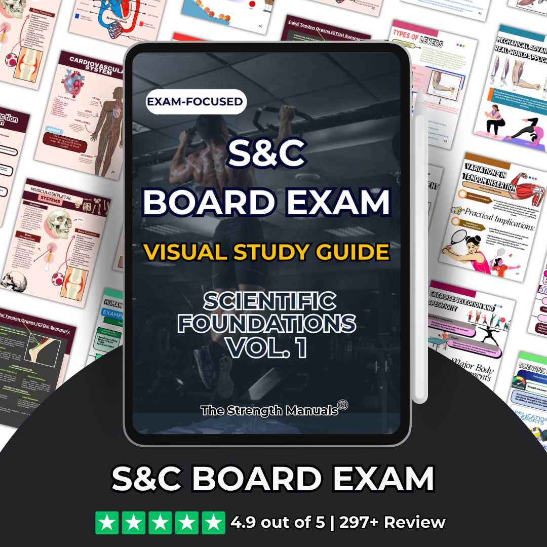 The Strength Coach Visual Study Guide: Scientific Foundations