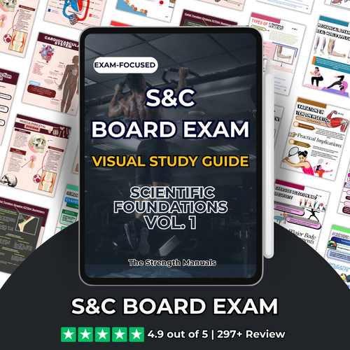 The Strength Coach Visual Study Guide: Scientific Foundations